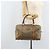 Céline Borsa a Mano CELINE C Sulky PVC Beige Oro Auth 173702 D'oro - vista 22