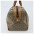 Céline Borsa a Mano CELINE C Sulky PVC Beige Oro Auth 173702 D'oro - vista 3
