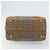 Céline Borsa a Mano CELINE C Sulky PVC Beige Oro Auth 173702 D'oro - vista 5