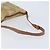 Borsa a Spalla Salvatore Ferragamo PVC Tela Beige Oro Auth bs33984 - vista 7