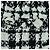 Falda CHANEL Tweed 36 Negro Blanco CC Auth am11048V - vista 3