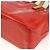 LOUIS VUITTON Monogram Vernis Reade PM Borsa a Mano Rossa M91088 LV Auth AMZ479 Rosso - vista 14