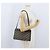 Borsa a Spalla in Tela Trotter Christian Dior Blu Navy e Oro Auth AMZ357 D'oro - vista 20