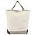 CHANEL Borsa Tote Nylon Bianco Argento CC Auth BSZ118 - vista 13