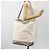 CHANEL Borsa Tote Nylon Bianco Argento CC Auth BSZ118 - vista 28