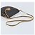 Christian Dior Bolso de hombro de lona de panal PVC negro y dorado Auth BA11669 - vista 7