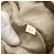 PRADA Borsa a mano in nylon beige argento autentica bs34100 - vista 12
