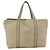 PRADA Borsa a mano in nylon beige argento autentica bs34100 - vista 2