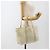 PRADA Borsa a mano in nylon beige argento autentica bs34100 - vista 22