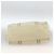PRADA Borsa a mano in nylon beige argento autentica bs34100 - vista 5