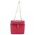 Borsa a Spalla con Catena Christian Dior in Pelle Scamosciata Rosa Oro Auth ARZ505A - vista 13