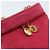 Borsa a Spalla con Catena Christian Dior in Pelle Scamosciata Rosa Oro Auth ARZ505A - vista 17