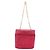 Borsa a Spalla con Catena Christian Dior in Pelle Scamosciata Rosa Oro Auth ARZ505A - vista 2
