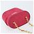 Borsa a Spalla con Catena Christian Dior in Pelle Scamosciata Rosa Oro Auth ARZ505A - vista 6