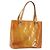 LOUIS VUITTON Borsa a Mano Monogram Vernis Houston Beige M91004 LV Auth LNZ785