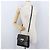 Borsa a Spalla Gancini in Pelle Nera e Oro Salvatore Ferragamo Auth LNZ598 Nero D'oro - vista 23