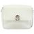 Céline Borsa a spalla in pelle CELINE Star Ball Chain Bianco Argento Auth LNZ806 - vista 13