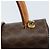 Céline Borsa a mano in tela Macadam CELINE PVC 2in1 oro marrone Auth ARZ616A D'oro - vista 10