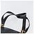 Borsa a Spalla Gancini in Pelle Nera e Oro Auth AMZ436 di Salvatore Ferragamo Nero D'oro - vista 14