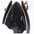Borsa a Spalla Gancini in Pelle Nera e Oro Auth AMZ436 di Salvatore Ferragamo Nero D'oro - vista 19