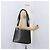 Borsa a Spalla Gancini in Pelle Nera e Oro Auth AMZ436 di Salvatore Ferragamo Nero D'oro - vista 22