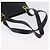 Borsa a Spalla Gancini in Pelle Nera e Oro Auth AMZ436 di Salvatore Ferragamo Nero D'oro - vista 7