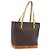Céline Borsa tote in tela Macadam CELINE in pelle PVC marrone oro Auth BSZ496 D'oro