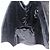 Borsa a Spalla Vala in PVC Canvas Nero Argento di Salvatore Ferragamo Auth gh1939 - vista 19