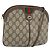 Borsa Sherry Line GG Supreme Web di GUCCI in PVC beige e oro 904 02 047 Auth ep13893 D'oro