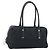 Borsa a mano Salvatore Ferragamo in tela nera e argento Auth BA11576 Nero