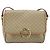 Céline Borsa a Spalla in Tela Macadam CELINE PVC Beige Oro Auth YKZ185A D'oro - vista 13