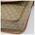 Céline Borsa a Spalla in Tela Macadam CELINE PVC Beige Oro Auth YKZ185A D'oro - vista 14