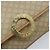 Céline Borsa a Spalla in Tela Macadam CELINE PVC Beige Oro Auth YKZ185A D'oro - vista 18