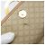 Céline Borsa a Spalla in Tela Macadam CELINE PVC Beige Oro Auth YKZ185A D'oro - vista 9