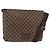 LOUIS VUITTON Borsa a Spalla Damier Ebene Brooklyn MM N51211 LV Auth ka3342