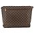 LOUIS VUITTON Borsa a Spalla Damier Ebene Brooklyn MM N51211 LV Auth ka3342 - vista 2