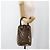 Borsa a mano in tela Zucchino FENDI beige e oro Auth SW2327A - vista 22