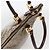 Borsa a mano in tela Zucchino FENDI beige e oro Auth SW2327A - vista 6