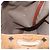 MCM Vicetos Zaino Logogramma in PVC Pelle Marrone Oro Auth bs33818 D'oro - vista 23