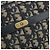 Borsa a Spalla in Tela Trotter Christian Dior Blu Navy Oro Auth AMZ494A D'oro - vista 18