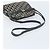 Borsa a Spalla in Tela Trotter Christian Dior Blu Navy Oro Auth AMZ494A D'oro - vista 7