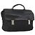 PRADA Borsa a mano in nylon nero argento Auth bs33914