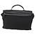 PRADA Borsa a mano in nylon nero argento Auth bs33914 - vista 2
