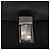 PRADA Borsa a mano in nylon nero argento Auth bs33914 - vista 9