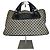 Céline Vintage Celine Triomphe Monogram Boogie Handtasche Grau Schwarz
