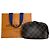 Clutch / Mini Borsa in Pelle Damier Monogram Vintage Louis Vuitton Marrone
