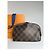 Clutch / Mini Borsa in Pelle Damier Monogram Vintage Louis Vuitton Marrone - vista 4