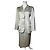 Chloé Vintage Chloe Gestreiftes Twin Set Silber L