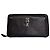 Céline Vintage Celine Paris Locked Long Zippy Wallet Bronze Dark grey