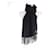 Stola in seta e cashmere nera Prada Nero  - vista 4